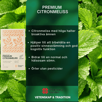 Premium Citronmeliss - Örtinfusion