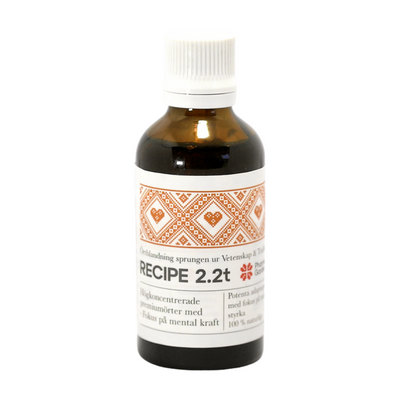 Recipe 2.2t - Focus on the brain (Herbal extract)