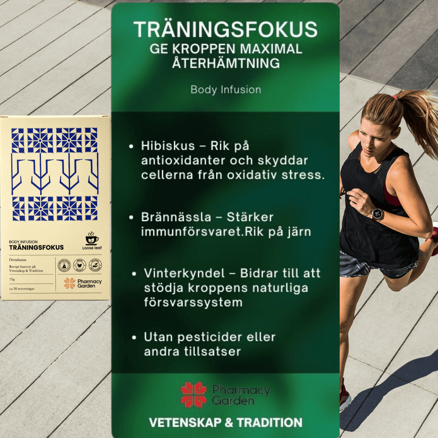 Träningsfokus + Hjärnfokus