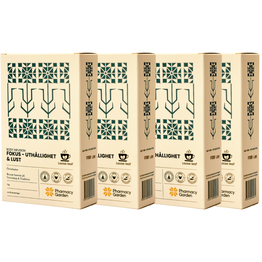 4-pack Body Infusion - Endurance & Lust